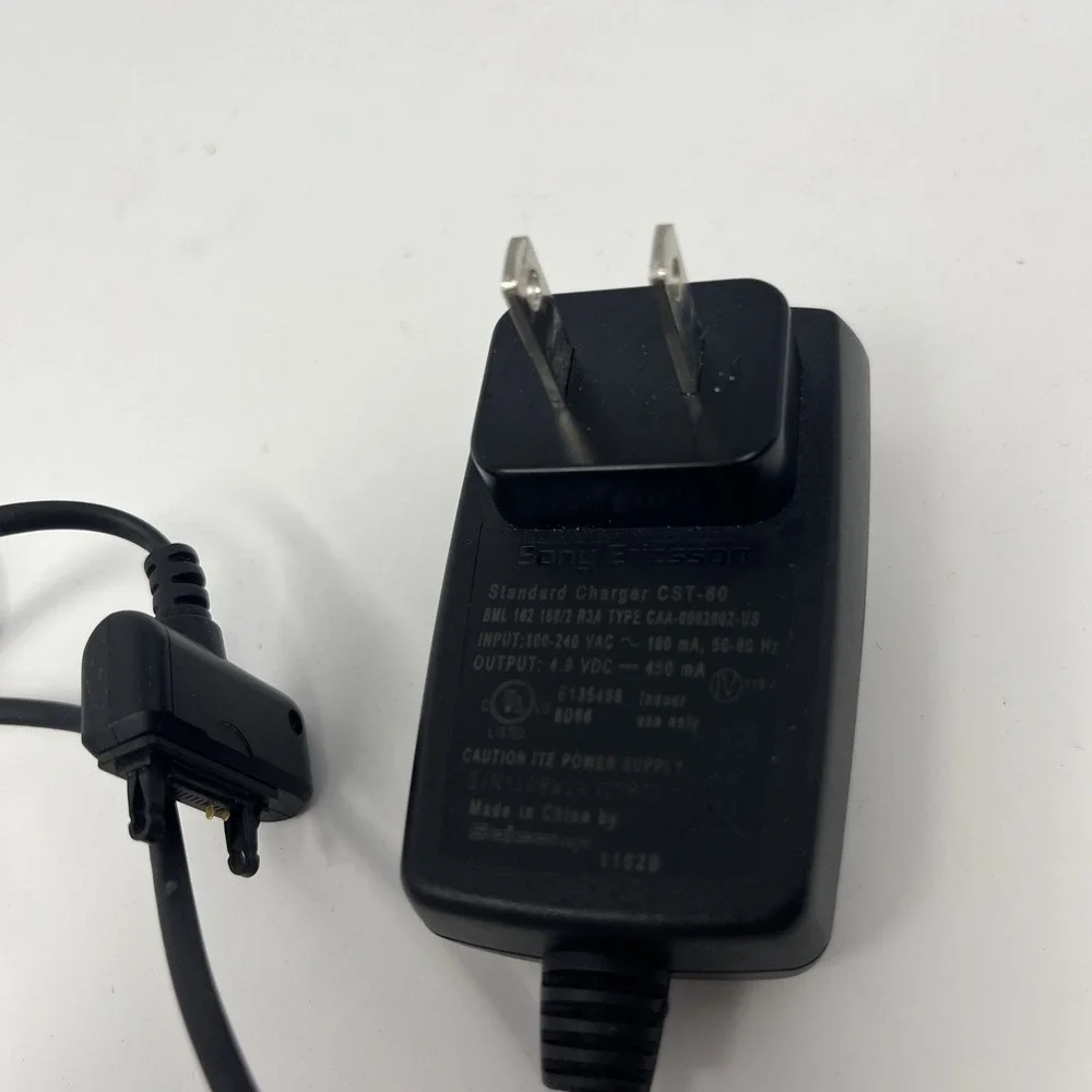 Sony E CST-60 AC Power Supply Adapter Charger Cord 4.9V 450mA — Tested Works